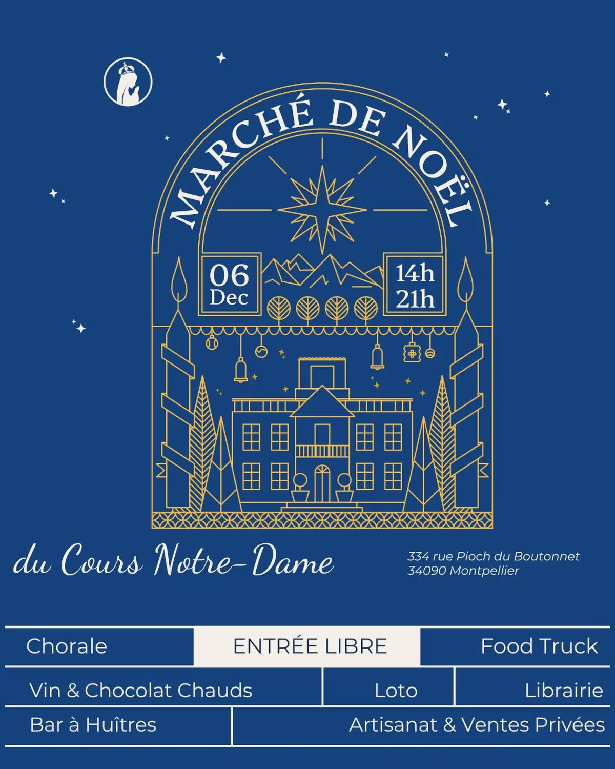 Marché de Noël du Cours Notre Dame