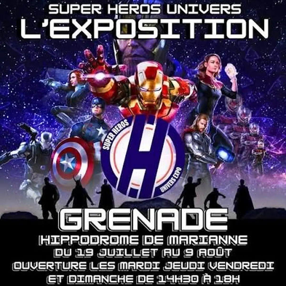 Super héros & dinosaures expo 