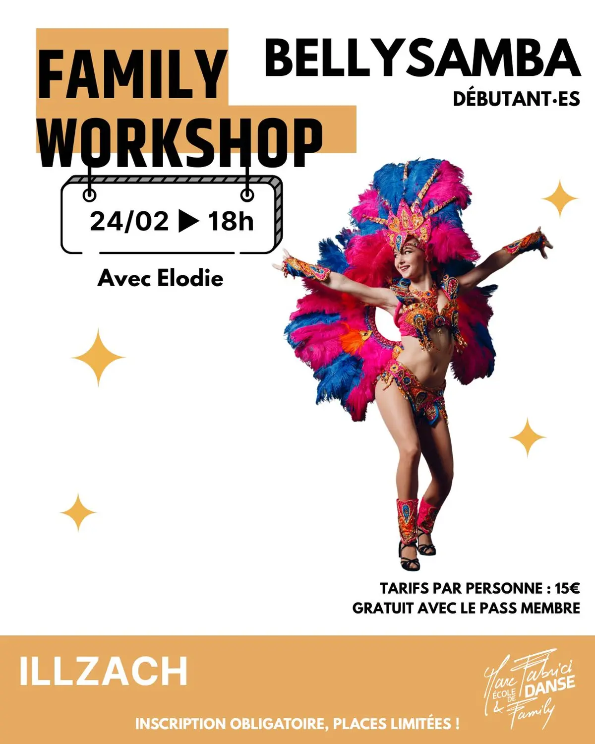 Family Workshop – BellySamba (Tous niveaux)