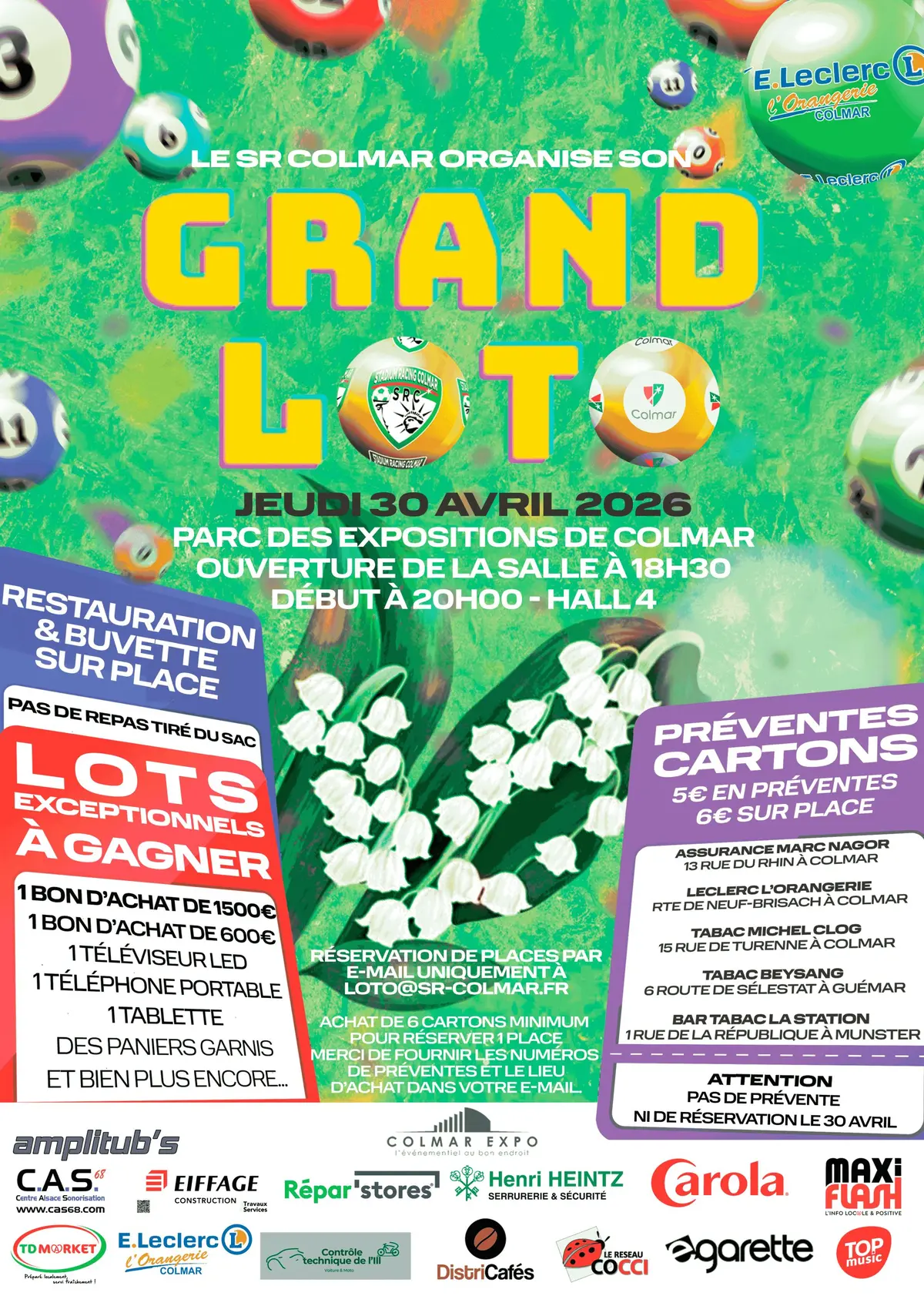 Grand Loto du SR Colmar