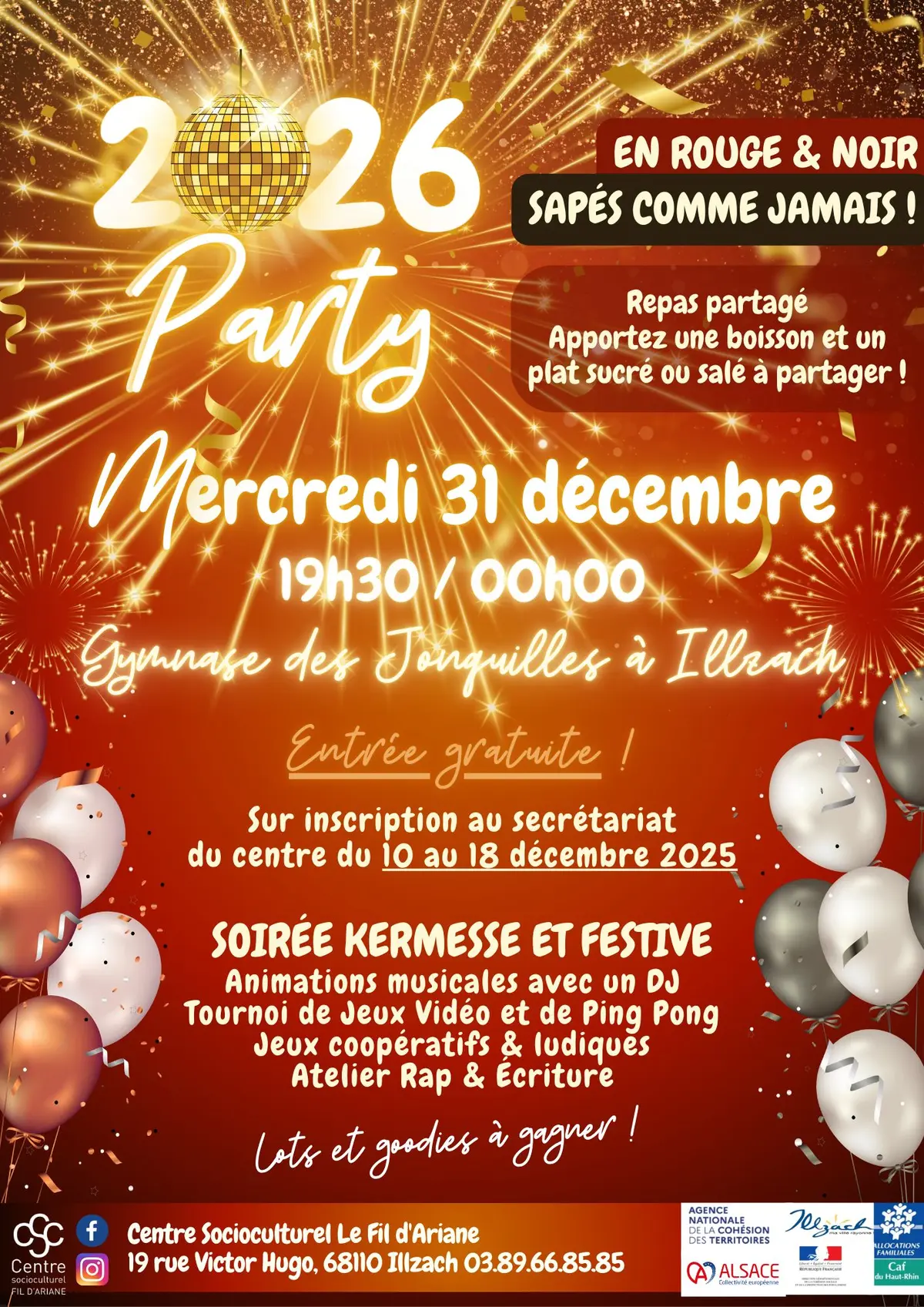 Nouvel An - 2026 Party