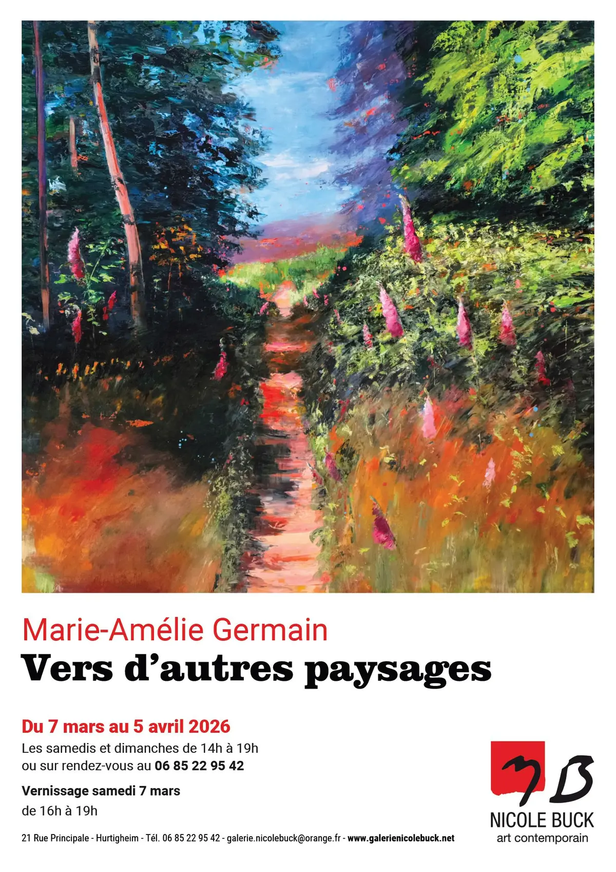 Marie-Amélie Germain - Vers d'autres paysages