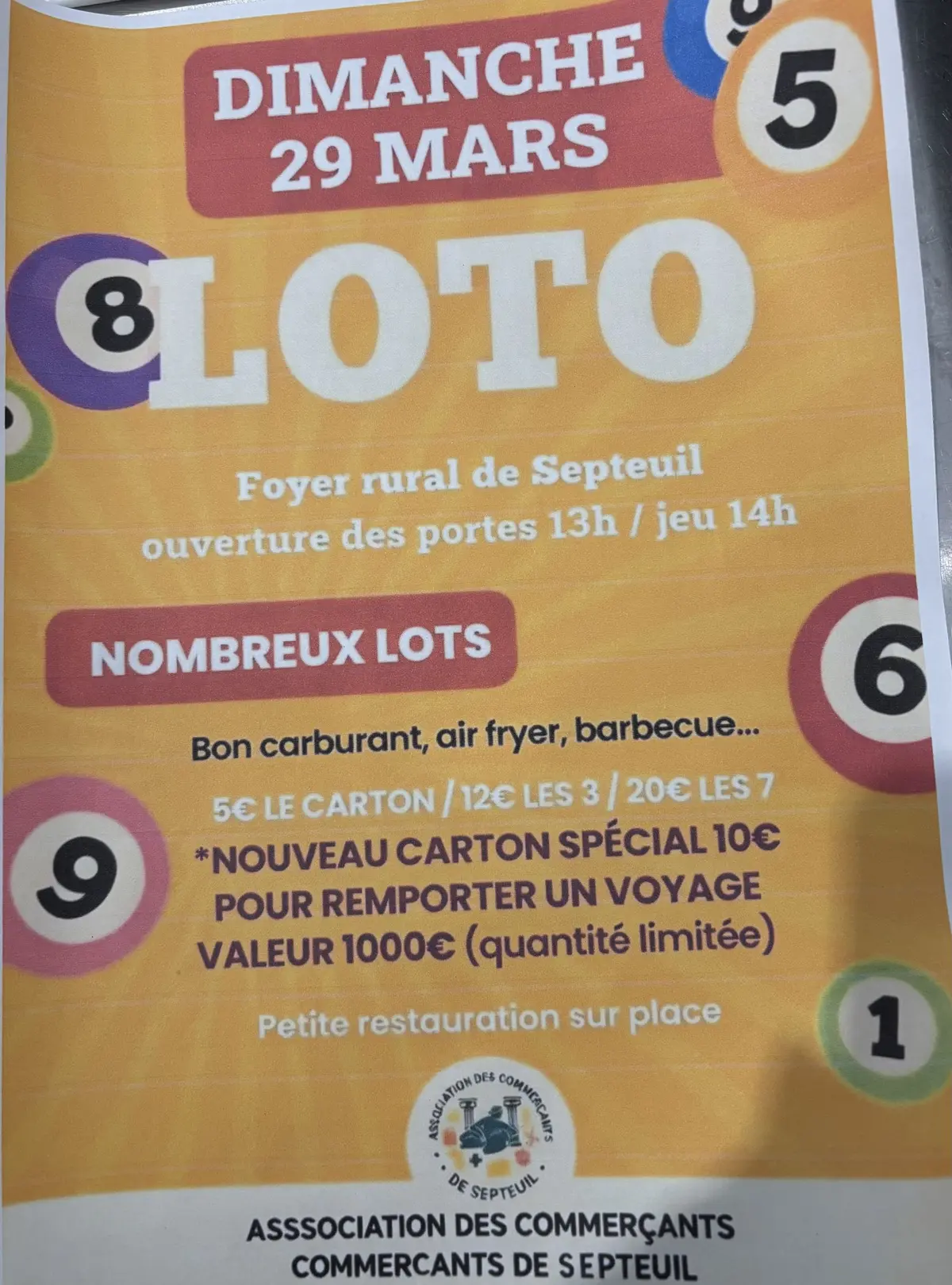 Loto des commerçants 