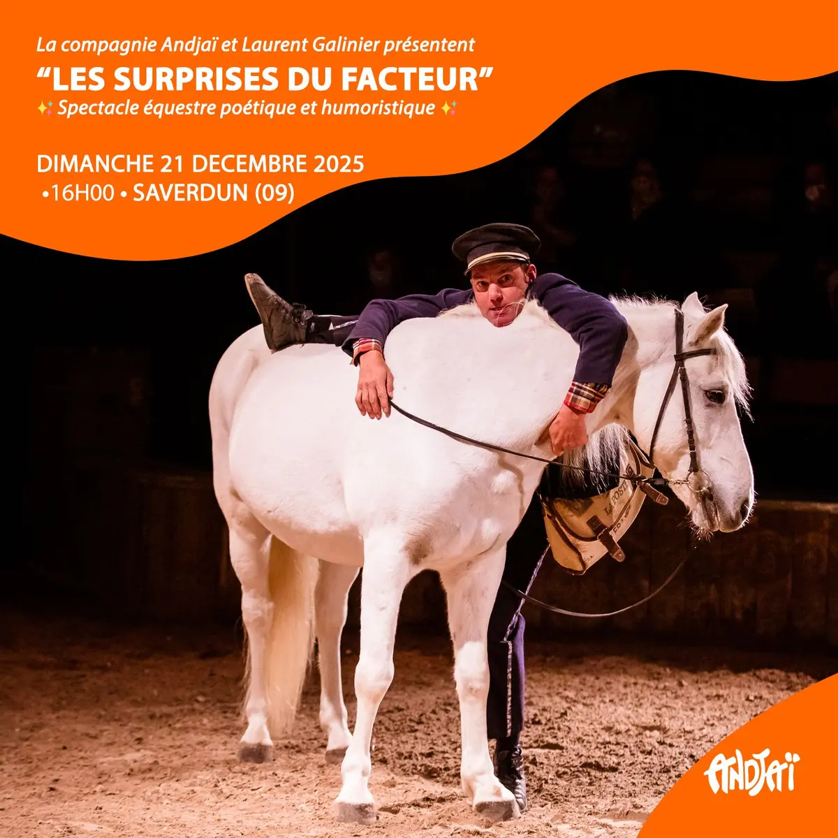 Les surprises du facteur - spectacle équestre