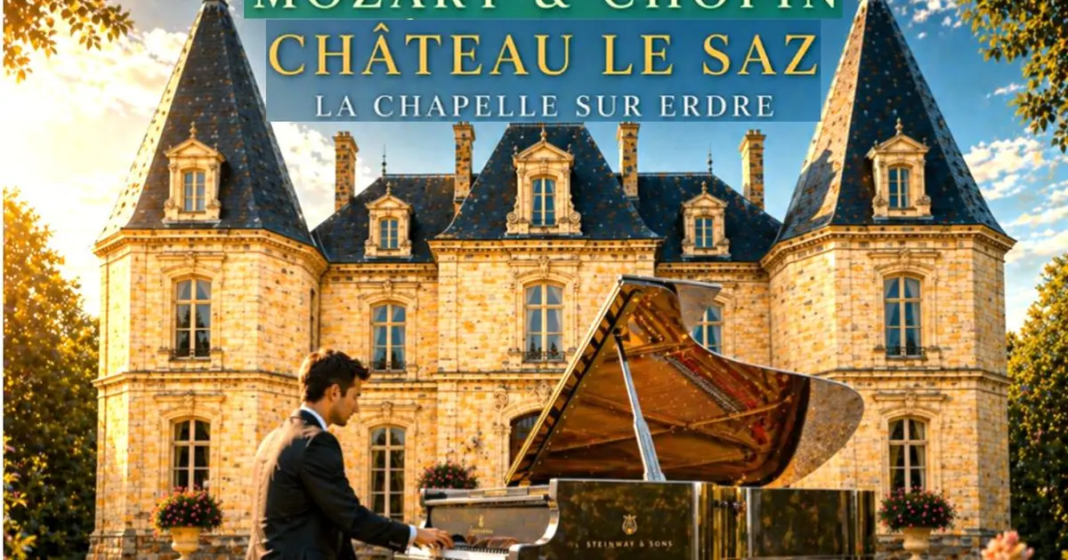 Hommage Mozart & Chopin au Château le Saz