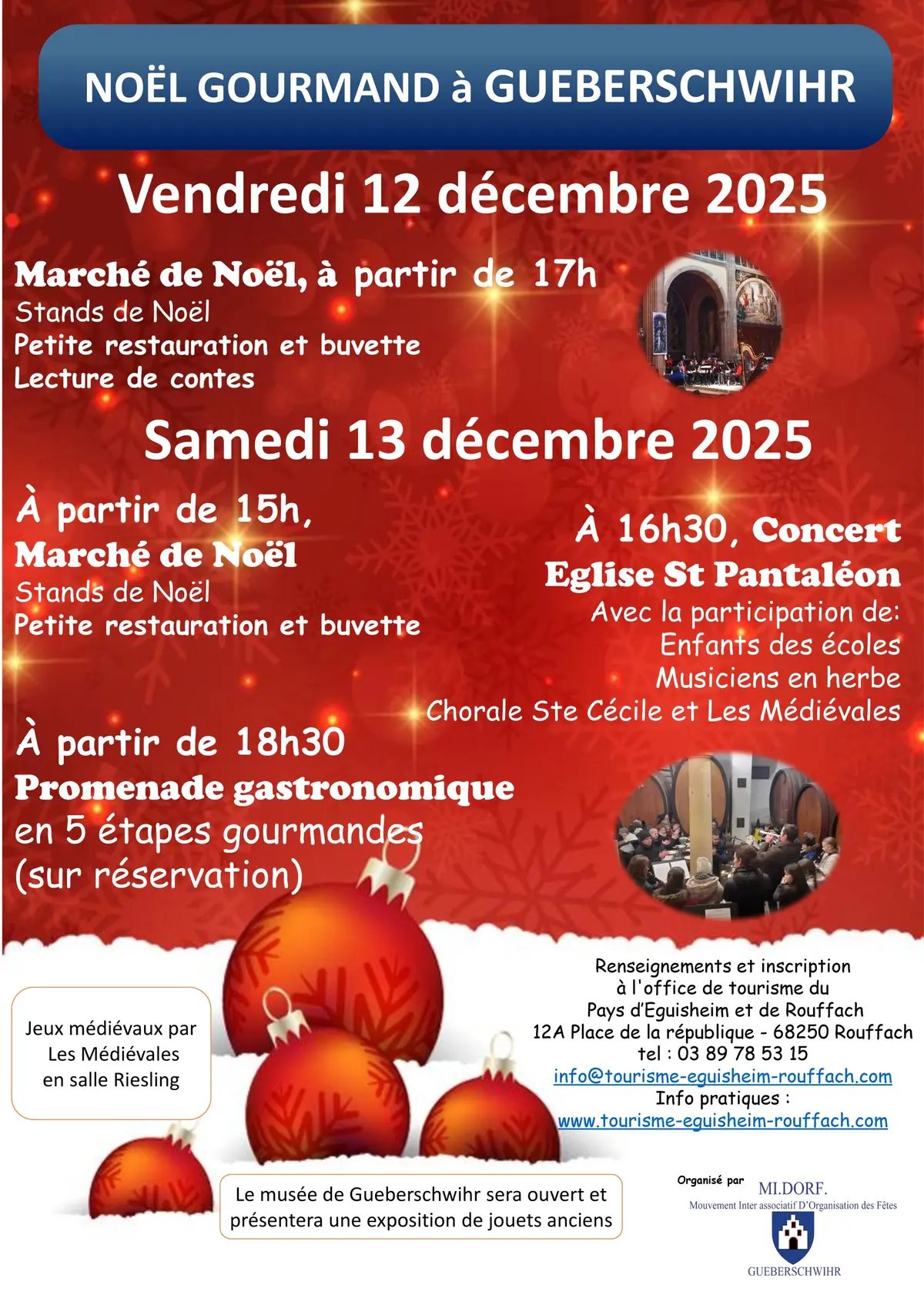 Noel Gourmand à Gueberschwihr 2025