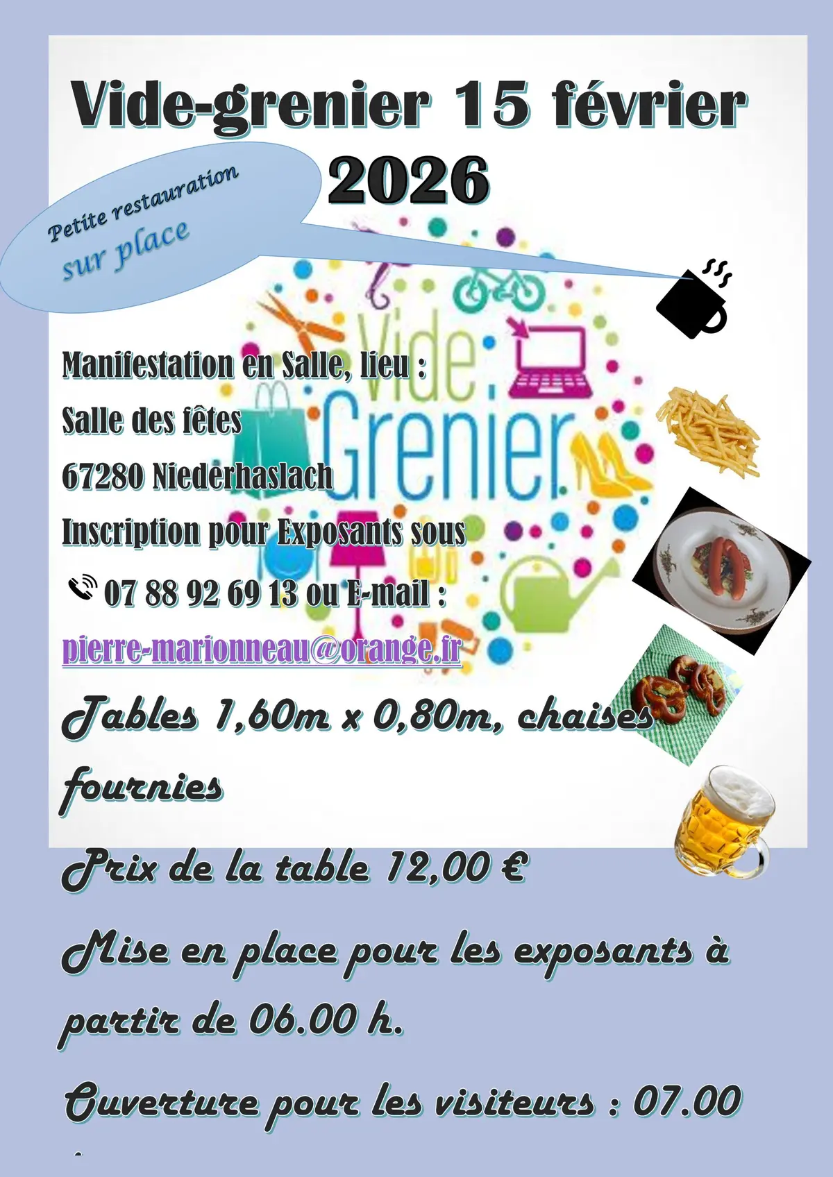 Vide-grenier annuel