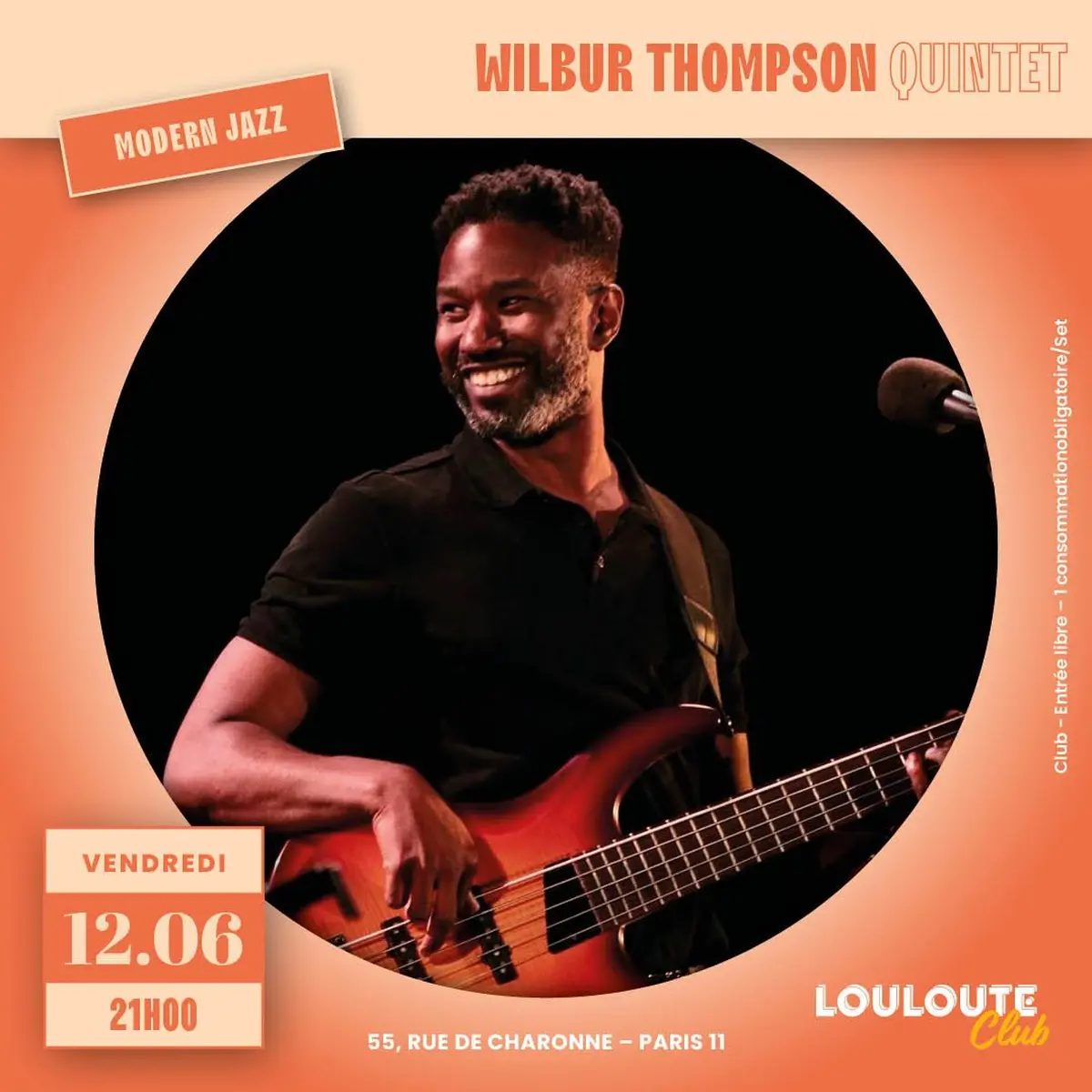 Wilbur Thompson Quintet - Concert Jazz Soul Modern 