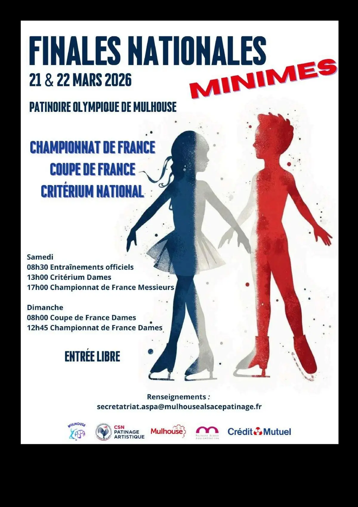 Finales Nationales MInimes Patinage Artistique 2026