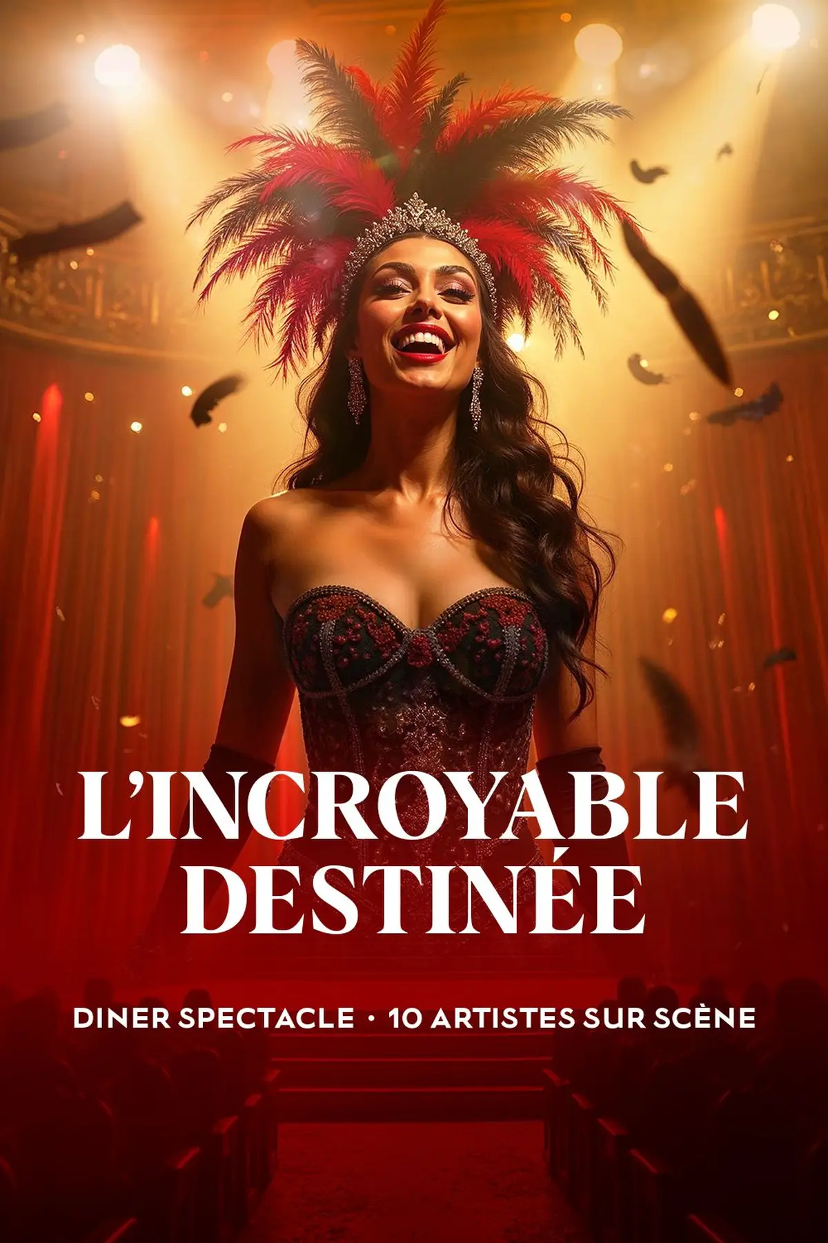 L'incroyable destinée, le spectacle de fin d'année du Casino Barrière de Blotzheim