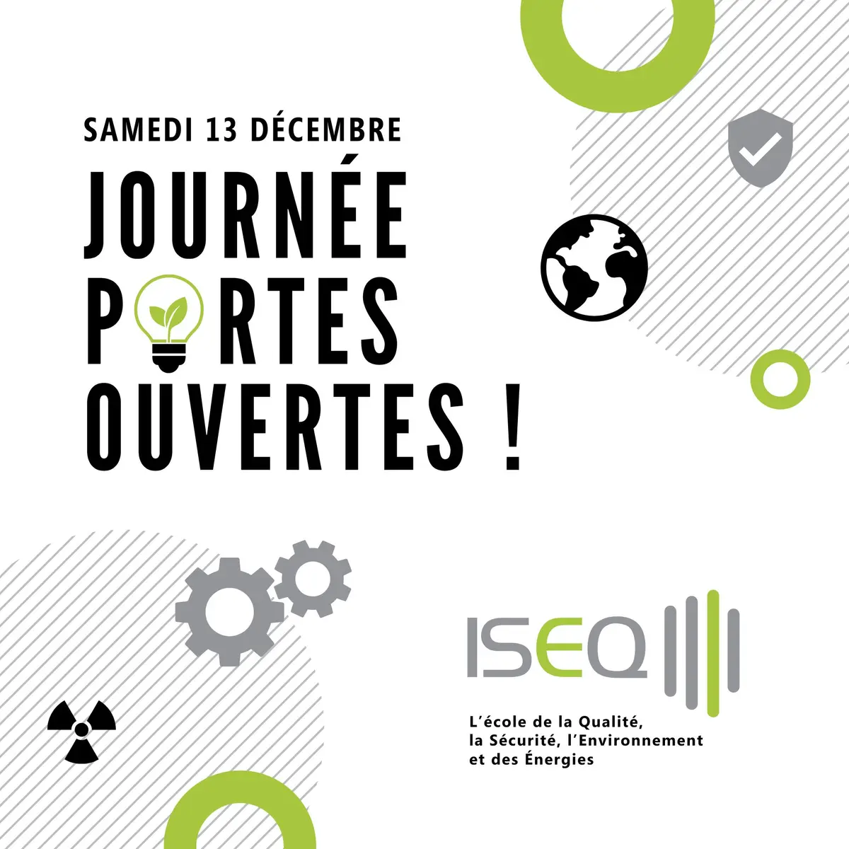 Journée Portes Ouvertes ISEQ 13 décembre 2025