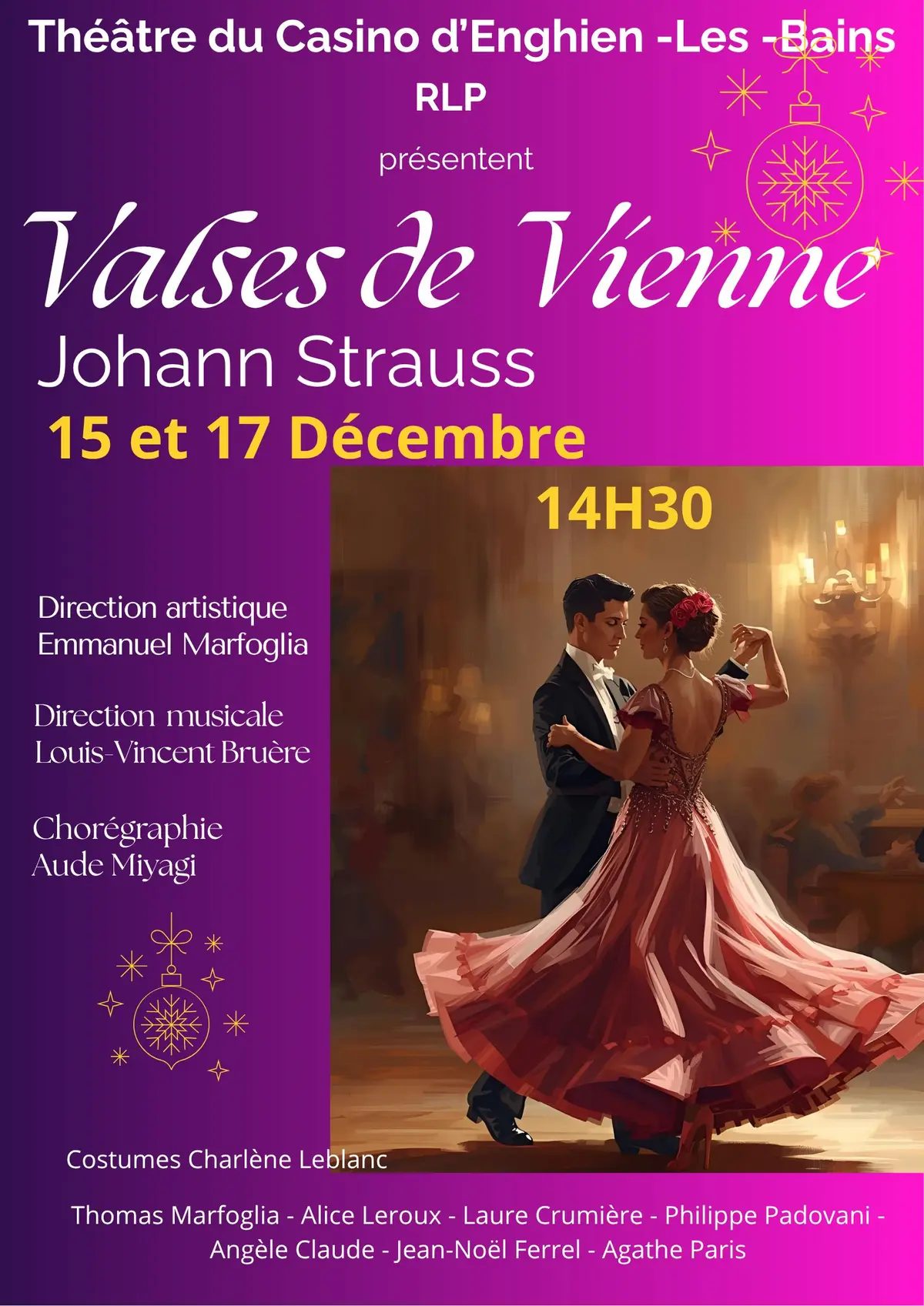 Les Valses de Vienne - Opérette de J. STRAUSS