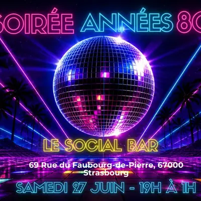 Soirée Années 80