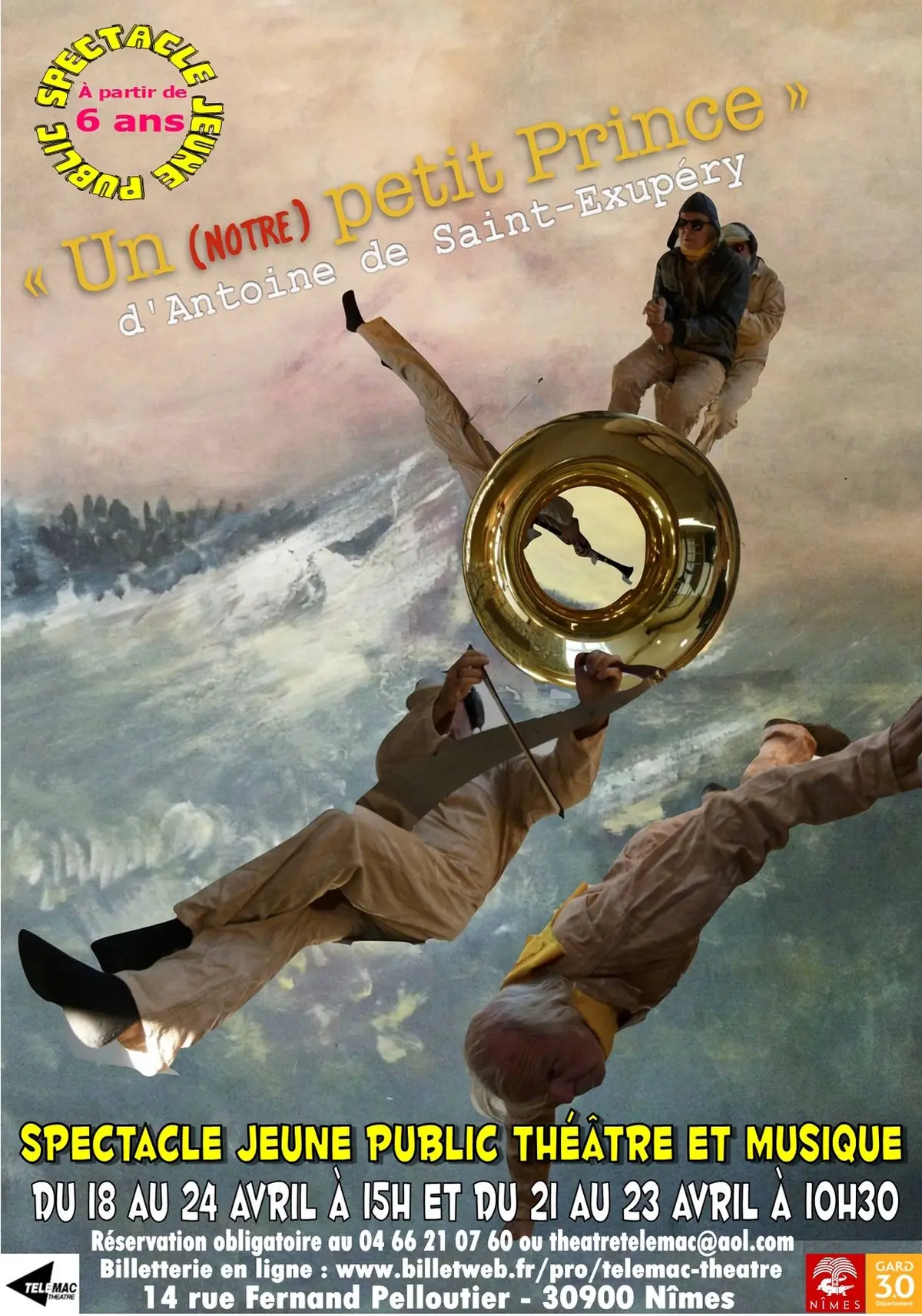 Un (notre) petit Prince d’Antoine de SAINT-EXUPÉRY Théâtre musical pour 6-12 ans