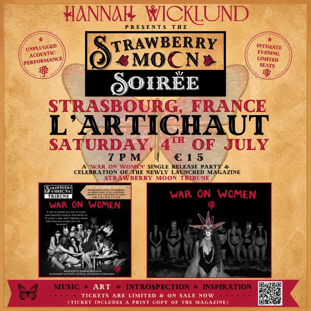 The strawberry Moon soiree