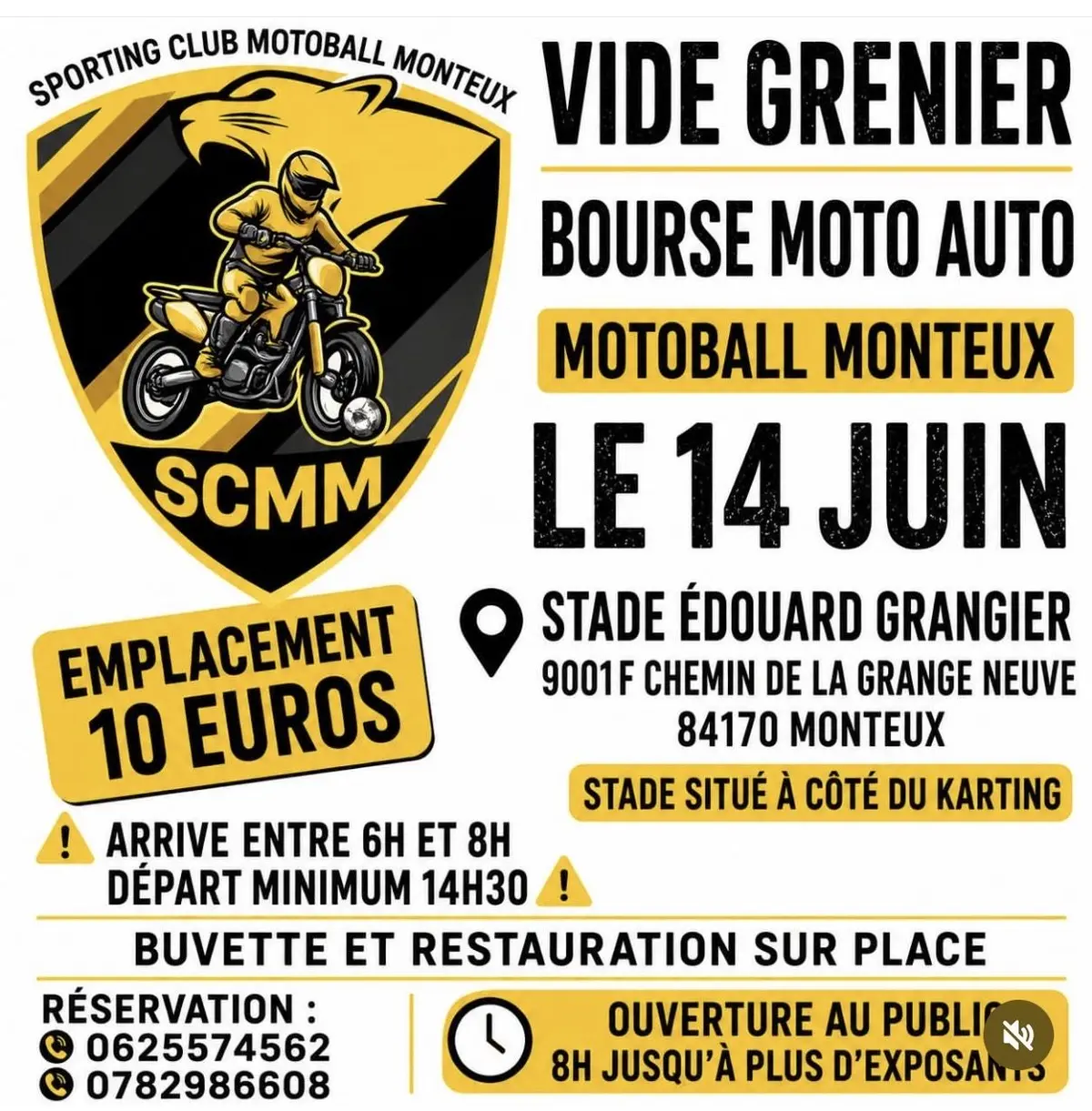 Bourse moto et  auto  / Vide grenier 