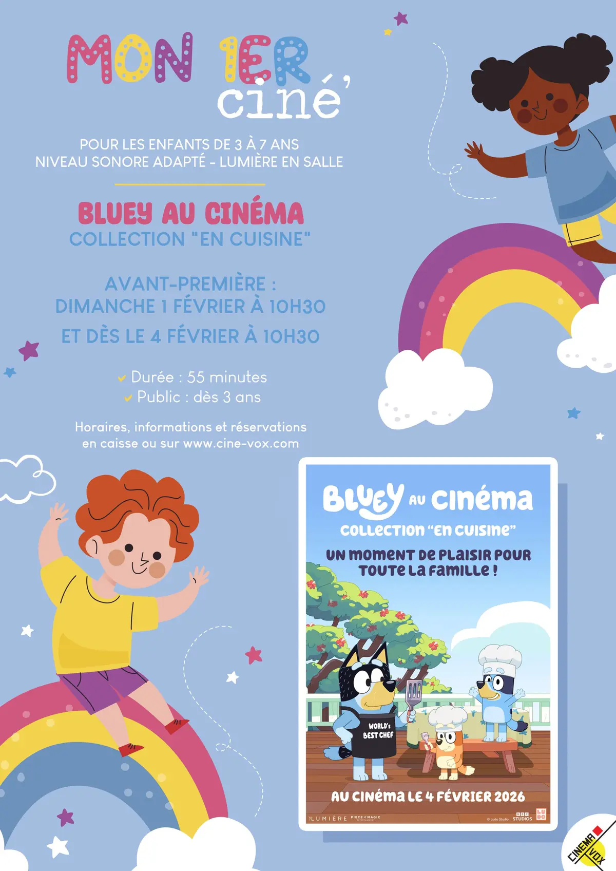 Mon 1er ciné : Bluey au cinéma - Collection en cuisine