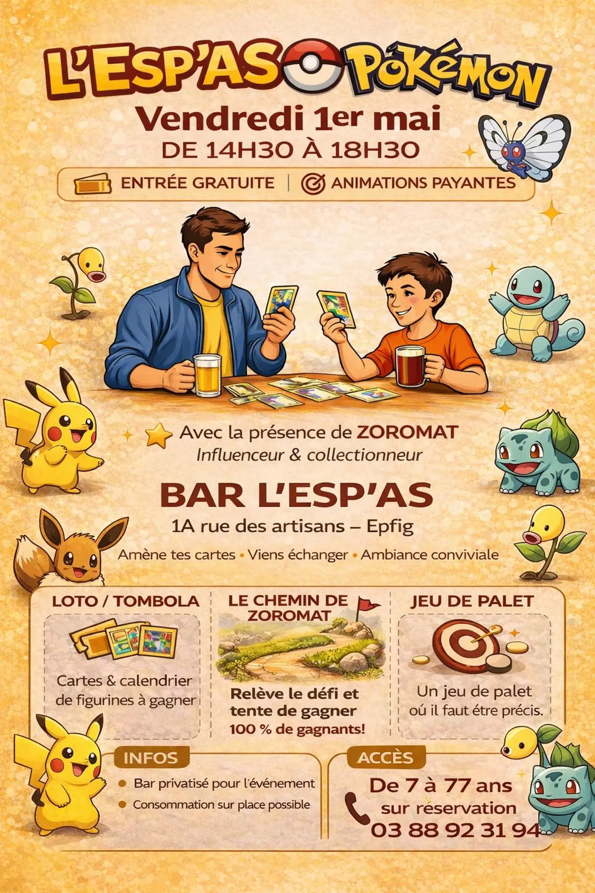 Animation / Brocante Pokémon