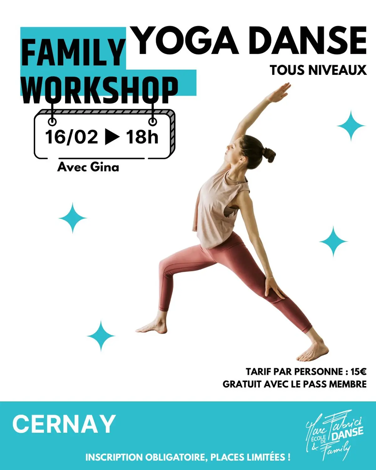 Family Workshop – Yoga Danse (Tous niveaux)