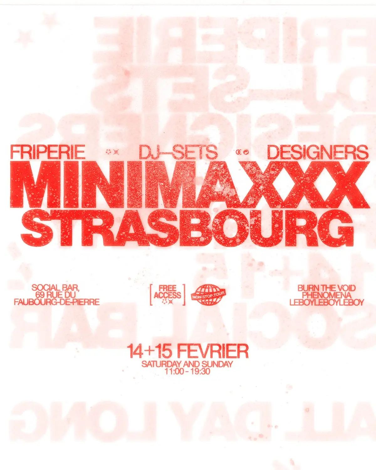 MINIMAXXX — Friperie + DJ-sets + Designers