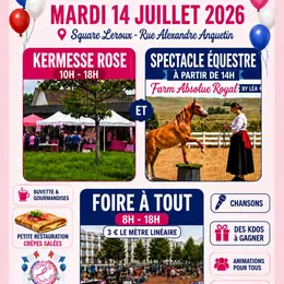 Foire à tout et kermesse rose