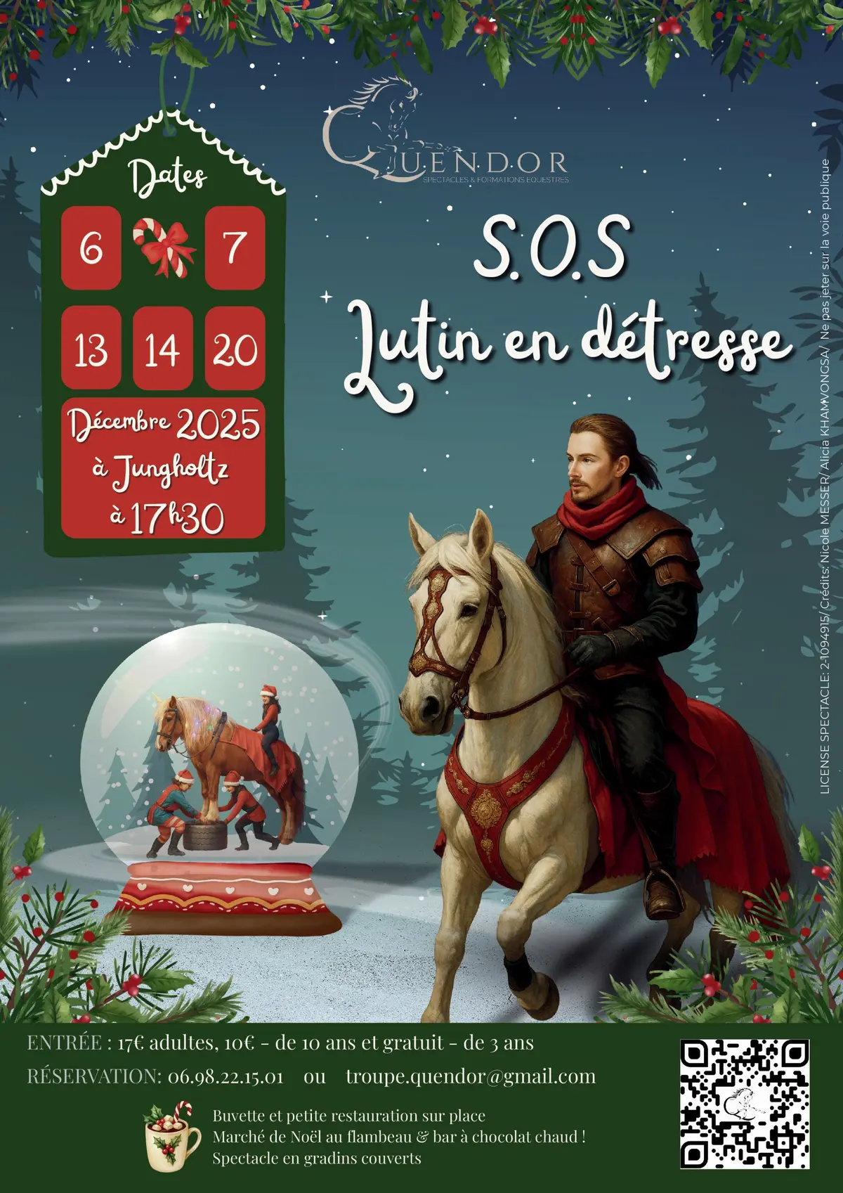 SOS lutin en détresse, conte équestre de Noël