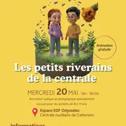 Les petits riverains de la centrale : animation biodiversité en famille