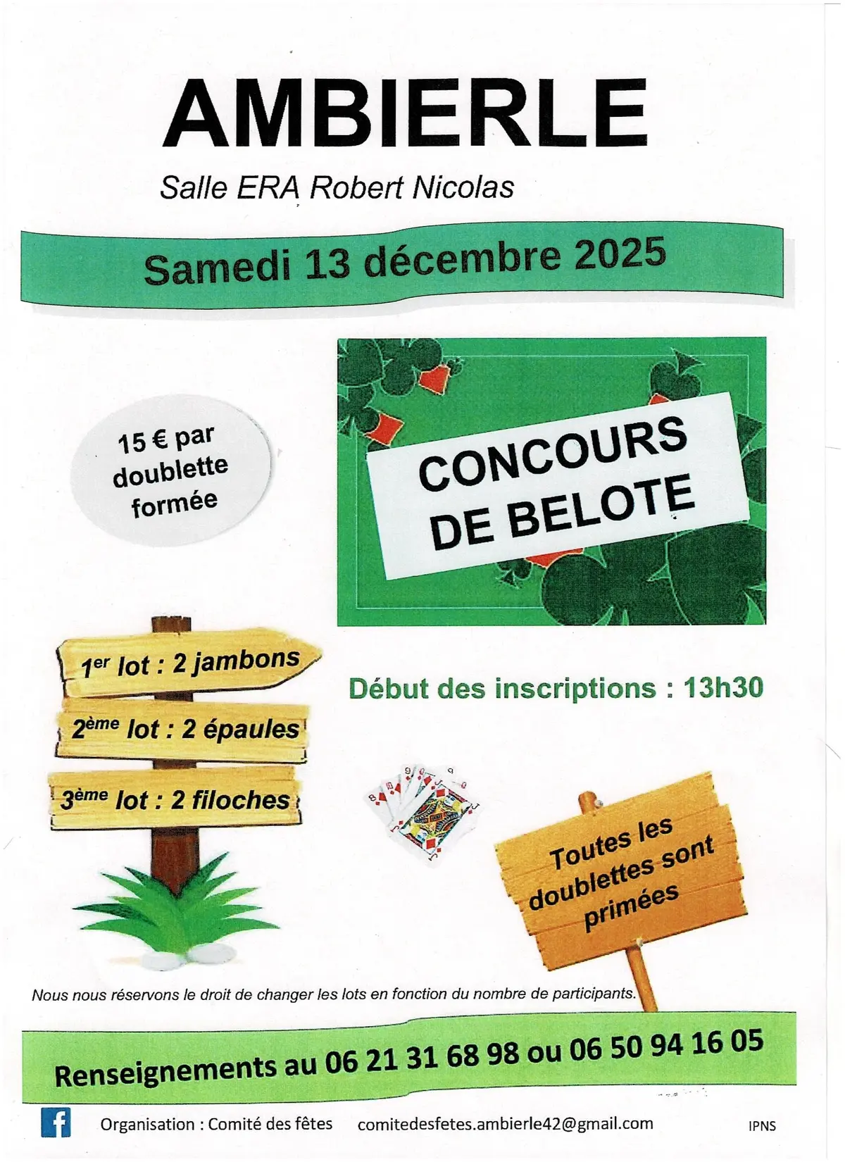 concours de belote