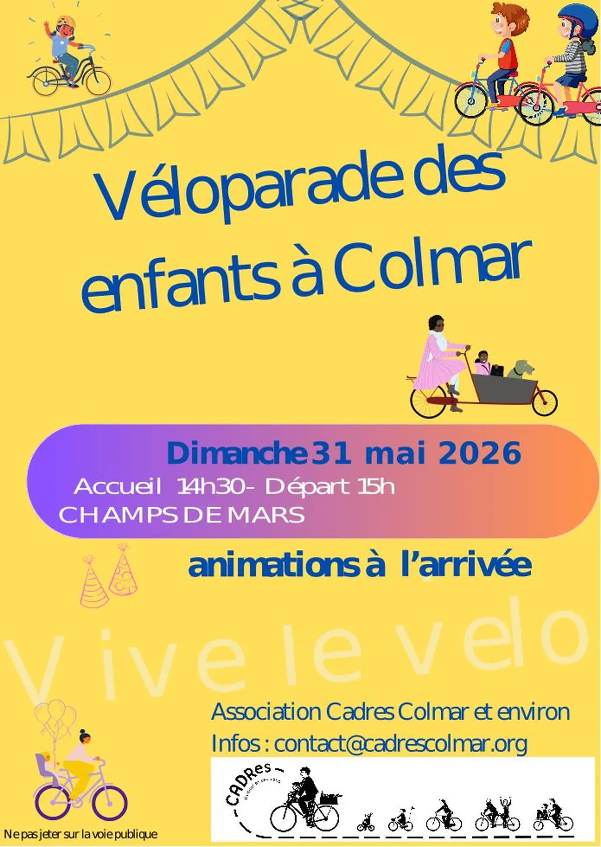Véloparade des enfants