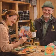 Peinture & dégustation au domaine Vins d'Alsace Specht