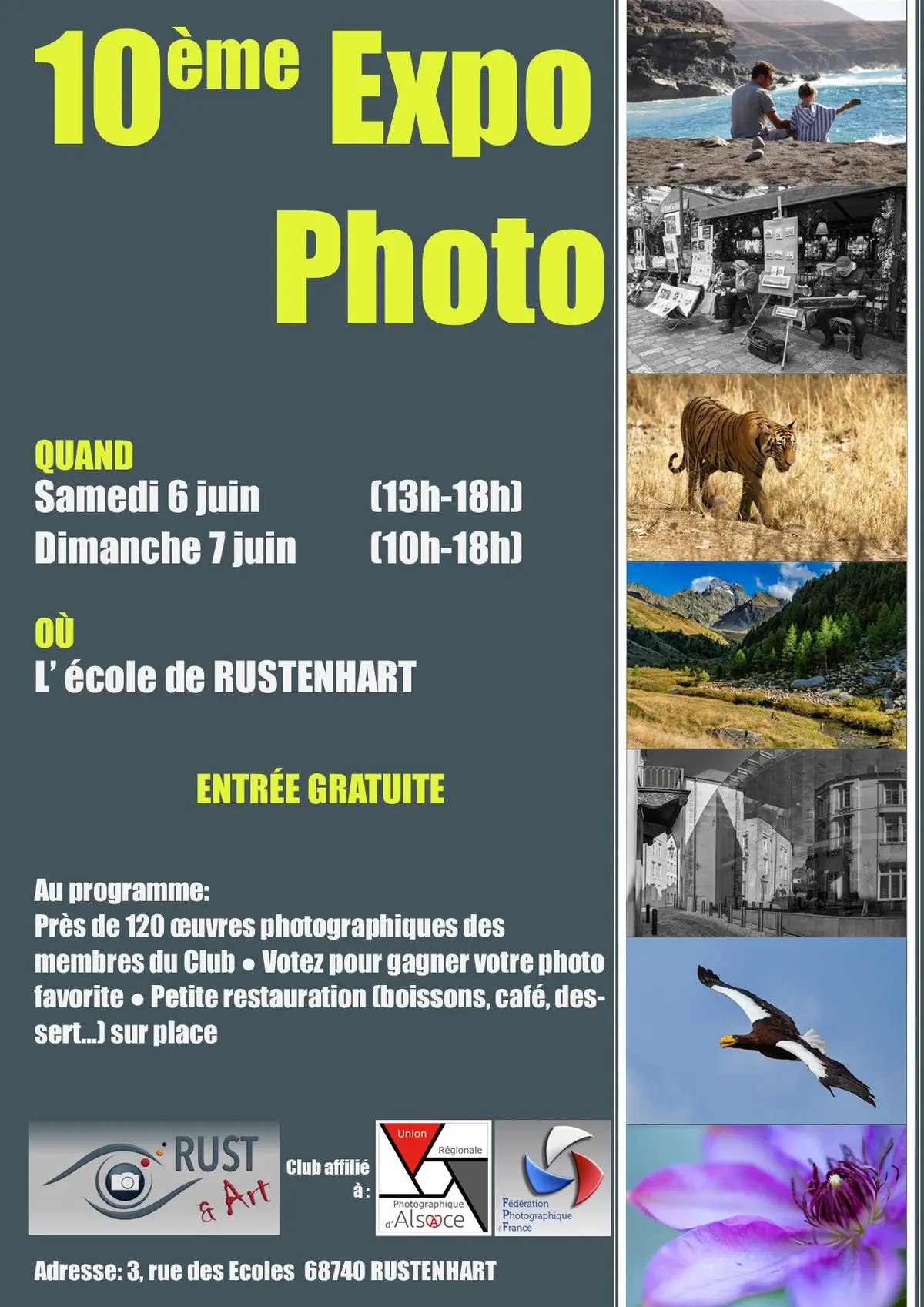 10ème Exposition Photo à Rustenhart