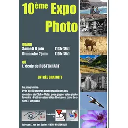 10ème Exposition Photo à Rustenhart