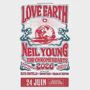 Neil Young & The Chrome Hearts Love Earth Tour 2026 - avec Elvis Costello