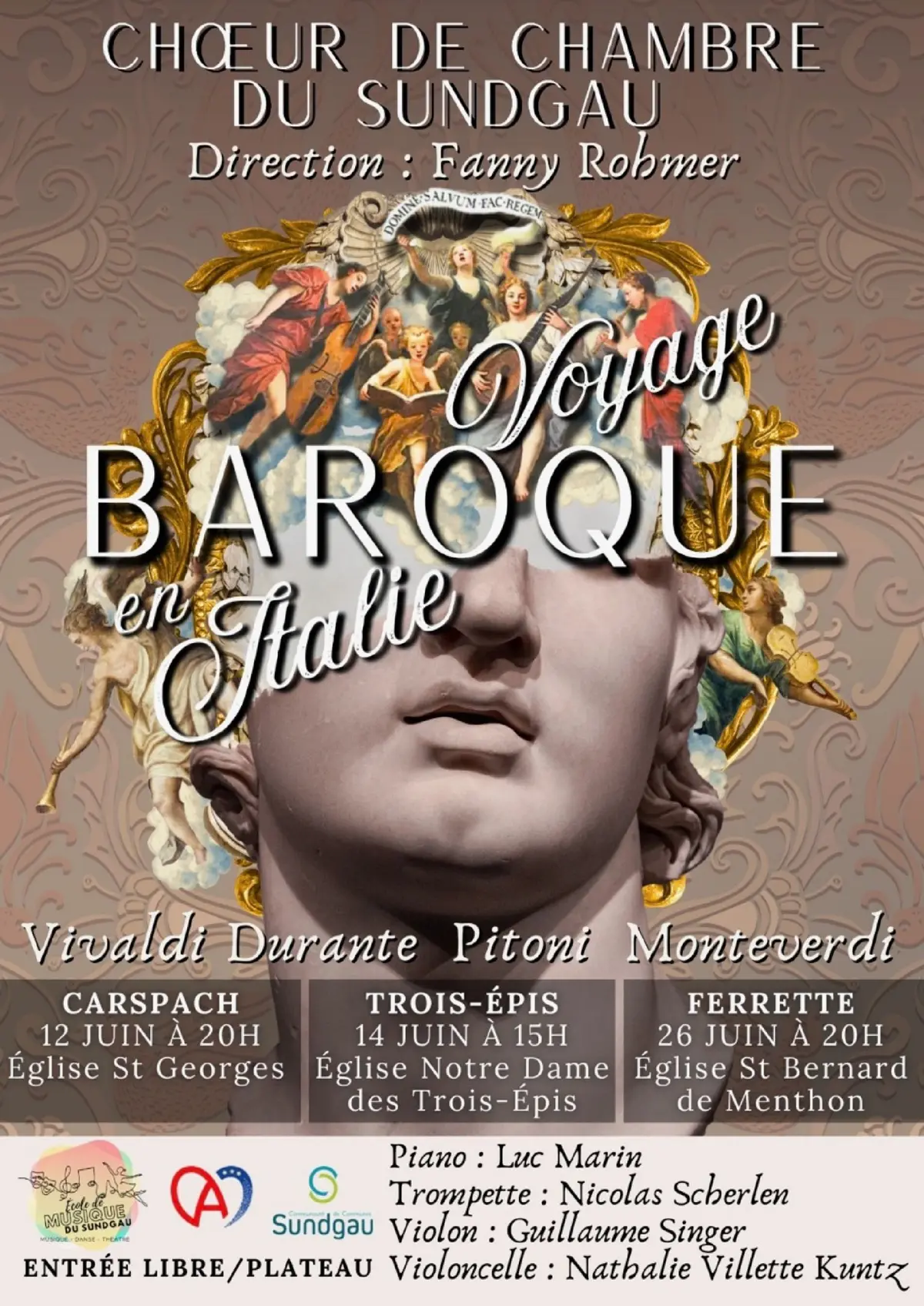 Voyage baroque en Italie