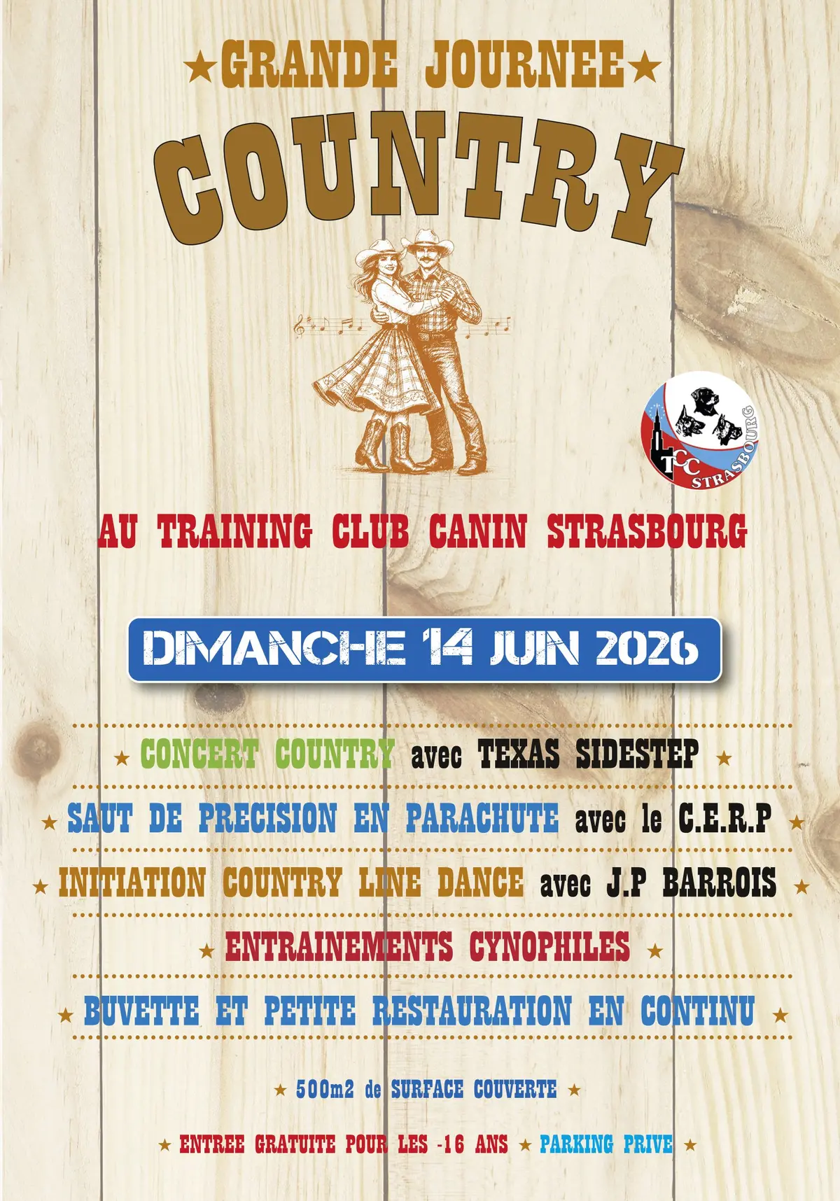 Grande Journée Country au Training Club Canin de Strasbourg
