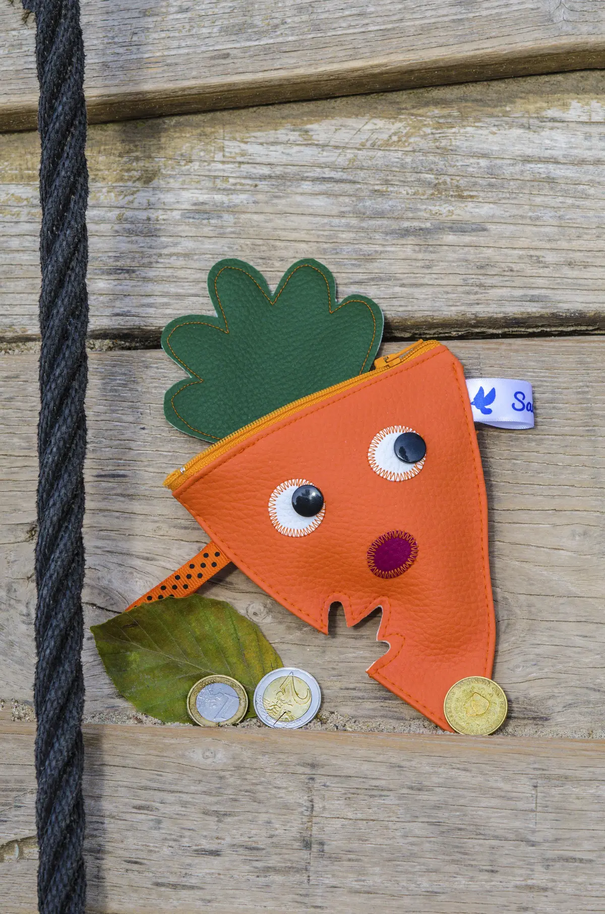 Atelier COUTURE duo parent/enfant – Création d’un porte-monnaie carotte !