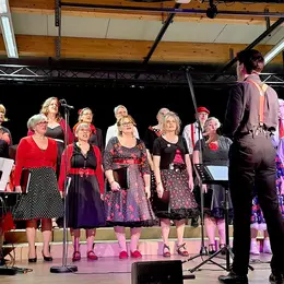 Concert de Dorli'sings, choeur de swing