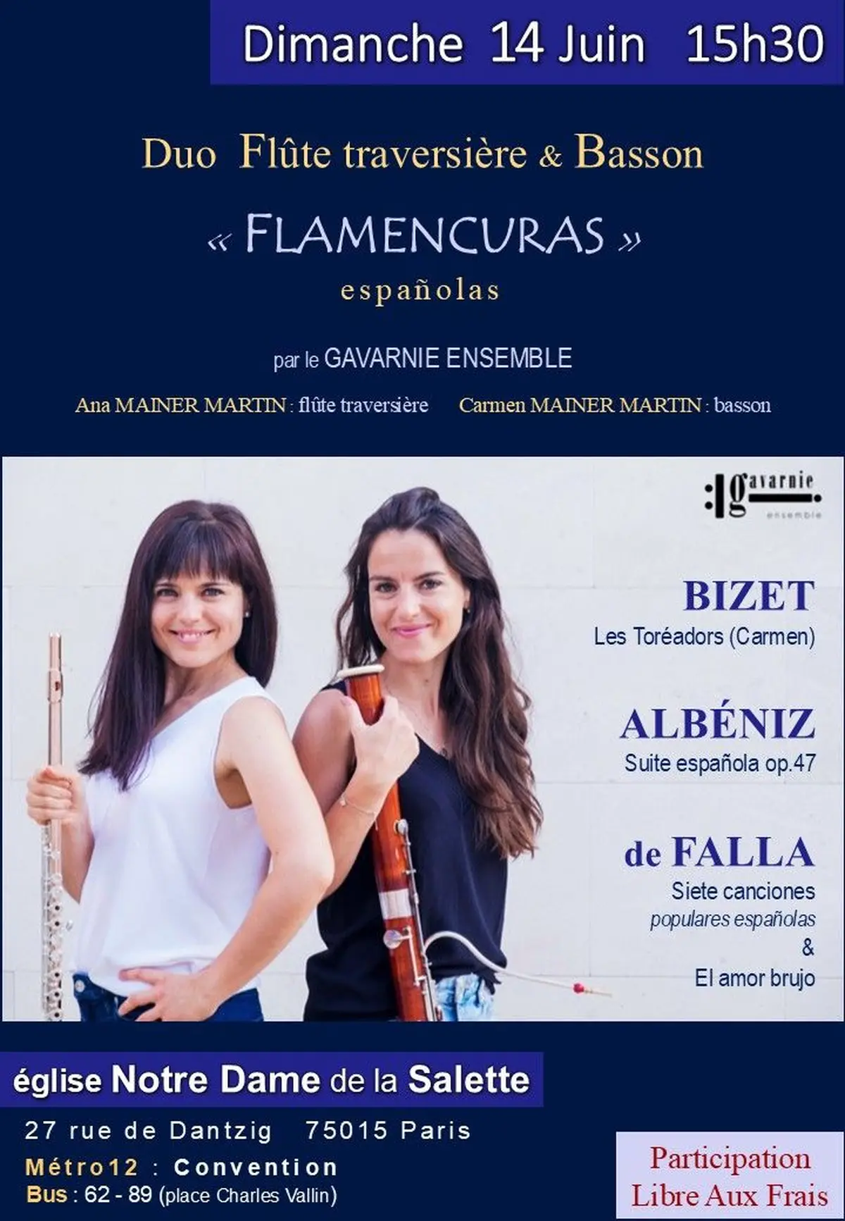 Duo Flûte traversière & Basson