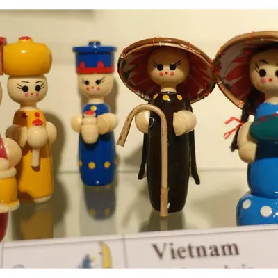 Exposition de crèches d'Asie