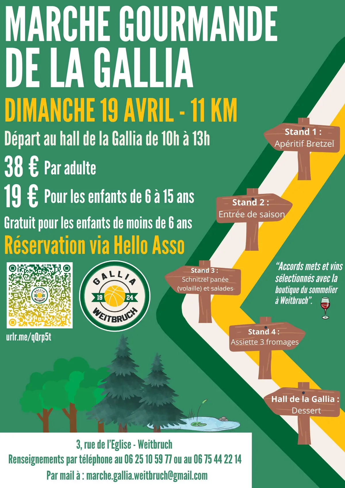 Marche gourmande de la Gallia Weitbruch