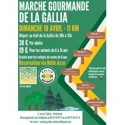 Marche gourmande de la Gallia Weitbruch