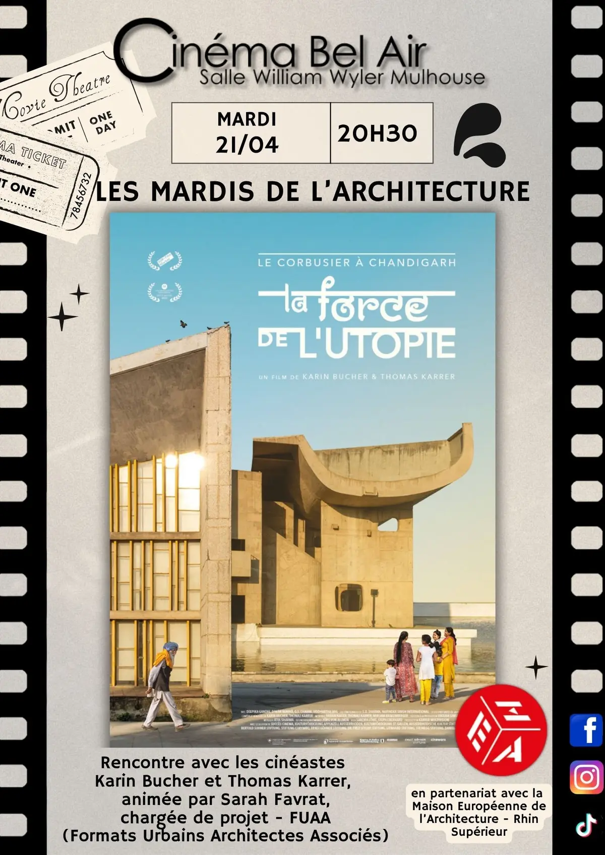 Kraft der Utopie - Le Corbusier à Chandigarh - LES MARDIS DE L'ARCHITECTURE