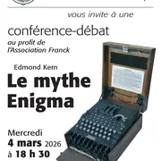 Le mythe Enigma - Espionage 39/45 : conférence-débat - par Edmond Kern