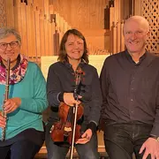 Le trio méLömane à l’abbatiale