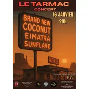 Concert 3 groupes  : BrandNew Coconut / Eimatra / Sunflare