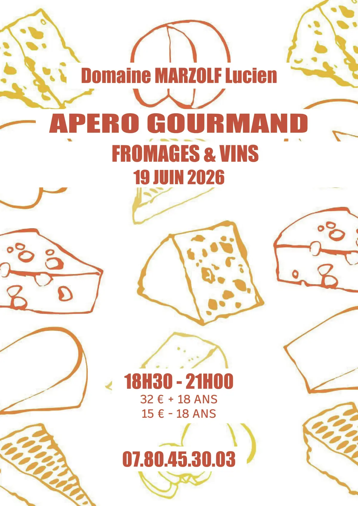 Apéro Gourmand : accord fromages & vins