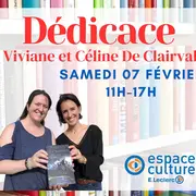 Les sœurs de Clairval en dédicace à Barbezieux pour le Halo des ombres