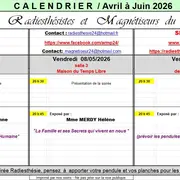 ARMP / Conférence vendredi 08/05/2026 à 20h30 avec Mme MERDY Hélène