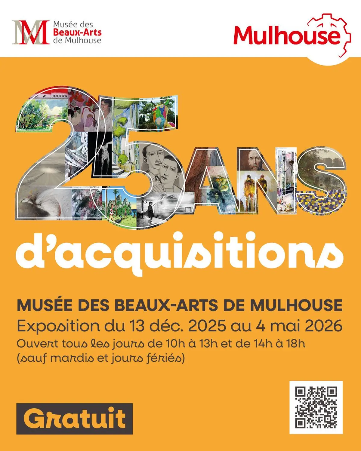 Finissage de 25 ans d'acquisitions 