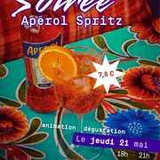 Soirée Apérol Spritz à La Cuvette de Bouillons